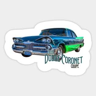 1959 Dodge Coronet Coupe Sticker